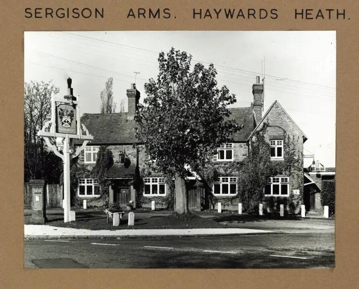 Framed Print : Photograph of Sergison Arms, Haywards Heath, Sussex Framed Print : Photograph of Sergison Arms, Haywards Heath, Sussex