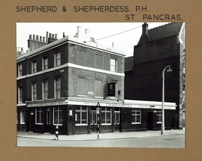 Framed Print : Photograph of Shepherd & Shepherdess PH, St Pancras, London Framed Print : Photograph of Shepherd & Shepherdess PH, St Pancras, London