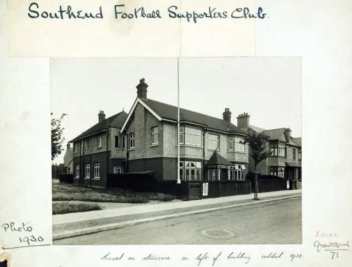 Framed Print : Photograph of Southend FC Supporters Club, Southend, Essex Framed Print : Photograph of Southend FC Supporters Club, Southend, Essex