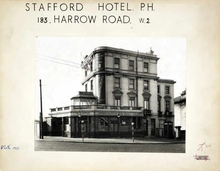 Framed Print : Photograph of Stafford Hotel, Harrow, London Framed Print : Photograph of Stafford Hotel, Harrow, London