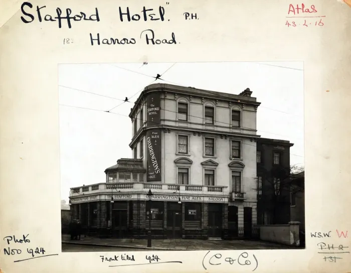 Framed Print : Photograph of Stafford Hotel, Harrow, London Framed Print : Photograph of Stafford Hotel, Harrow, London