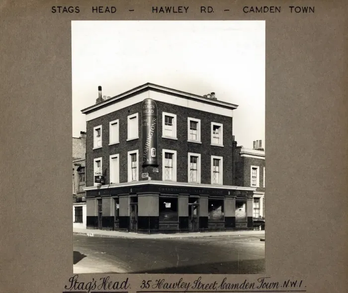 Framed Print : Photograph of Stags Head PH, Camden Town, London Framed Print : Photograph of Stags Head PH, Camden Town, London