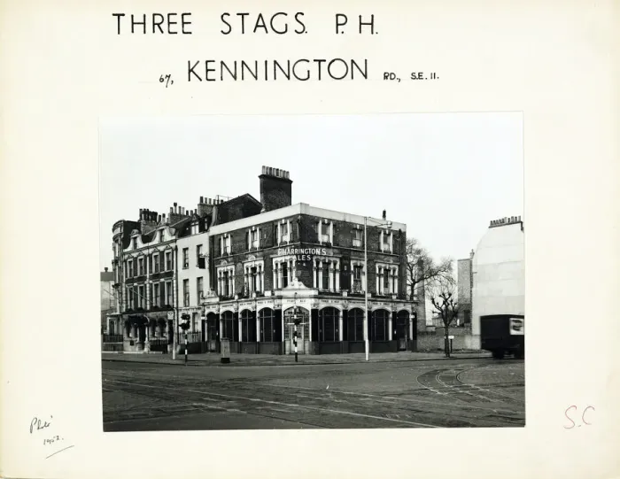 Framed Print : Photograph of Three Stags PH, Kennington, London Framed Print : Photograph of Three Stags PH, Kennington, London