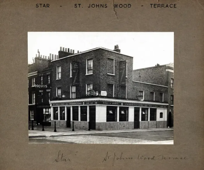 Framed Print : Photograph of Star PH, St Johns Wood, London Framed Print : Photograph of Star PH, St Johns Wood, London
