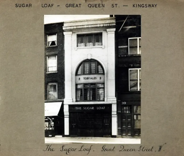 Framed Print : Photograph of Sugar Loaf PH, Kingsway, London Framed Print : Photograph of Sugar Loaf PH, Kingsway, London