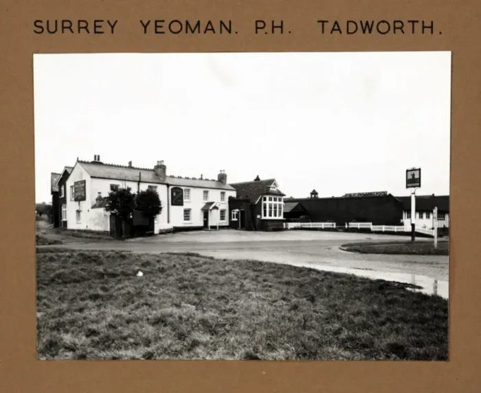 Framed Print : Photograph of Surrey Yeoman PH, Tadworth, Surrey Framed Print : Photograph of Surrey Yeoman PH, Tadworth, Surrey