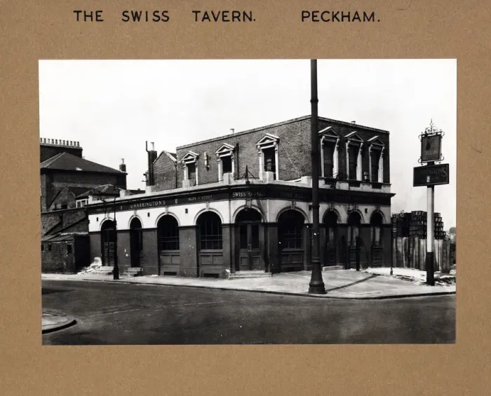 Framed Print : Photograph of Swiss Tavern, Peckham, London Framed Print : Photograph of Swiss Tavern, Peckham, London