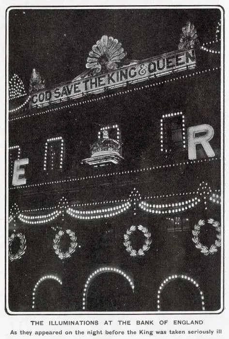 Framed Print : This photograph was taken the night before King Edward VII was taken seriously ill. He had to undergo an operation causing his coronation to be postponed until August. Date: 1902 Framed Print : This photograph was taken the night before King Edward VII was taken seriously ill. He had to undergo an operation causing his coronation to be postponed until August. Date: 1902