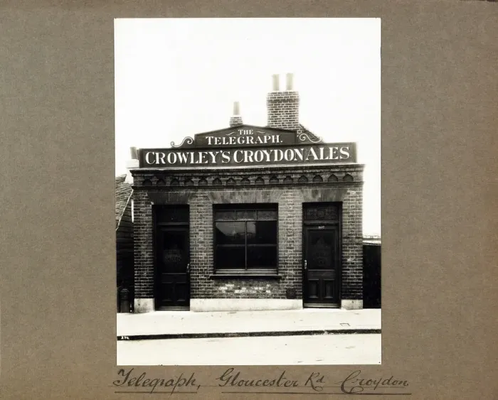Framed Print : Photograph of Telegraph PH, Croydon, Surrey Framed Print : Photograph of Telegraph PH, Croydon, Surrey