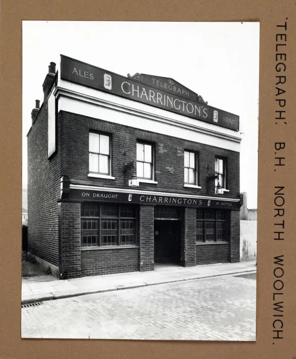 Framed Print : Photograph of Telegraph PH, North Woolwich, London Framed Print : Photograph of Telegraph PH, North Woolwich, London