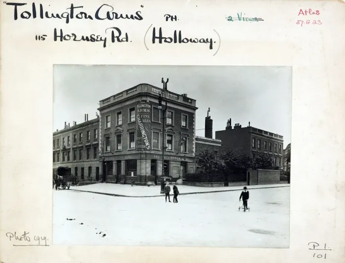 Framed Print : Photograph of Tollington PH, Holloway, London Framed Print : Photograph of Tollington PH, Holloway, London