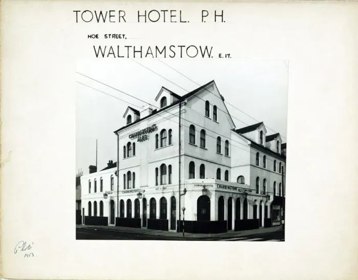 Framed Print : Photograph of Tower Hotel, Walthamstow, London Framed Print : Photograph of Tower Hotel, Walthamstow, London