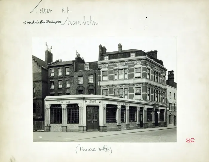 Framed Print : Photograph of Tower PH, Lambeth, London Framed Print : Photograph of Tower PH, Lambeth, London