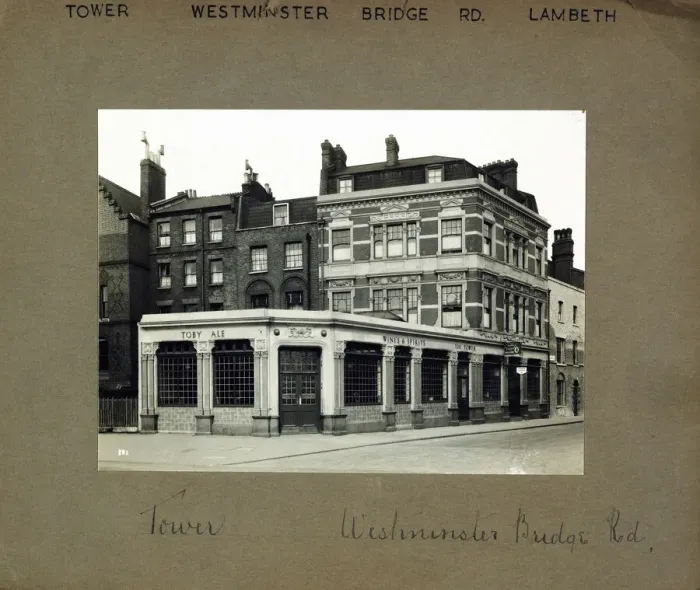 Framed Print : Photograph of Tower PH, Lambeth, London Framed Print : Photograph of Tower PH, Lambeth, London