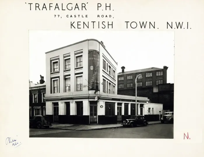 Framed Print : Photograph of Trafalgar PH, Kentish Town, London Framed Print : Photograph of Trafalgar PH, Kentish Town, London