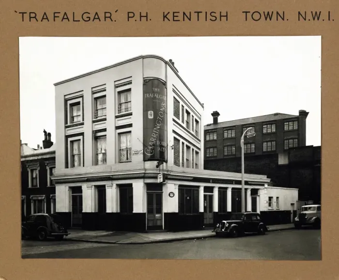 Framed Print : Photograph of Trafalgar PH, Kentish Town, London Framed Print : Photograph of Trafalgar PH, Kentish Town, London