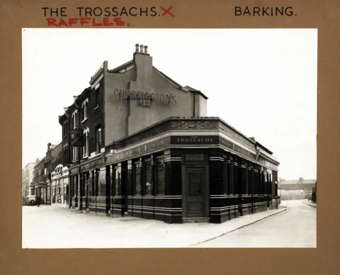 Framed Print : Photograph of Trossachs PH, Barking, Essex Framed Print : Photograph of Trossachs PH, Barking, Essex
