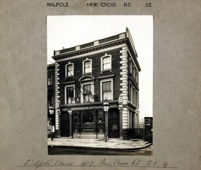 Framed Print : Photograph of Walpole Arms, New Cross, London Framed Print : Photograph of Walpole Arms, New Cross, London