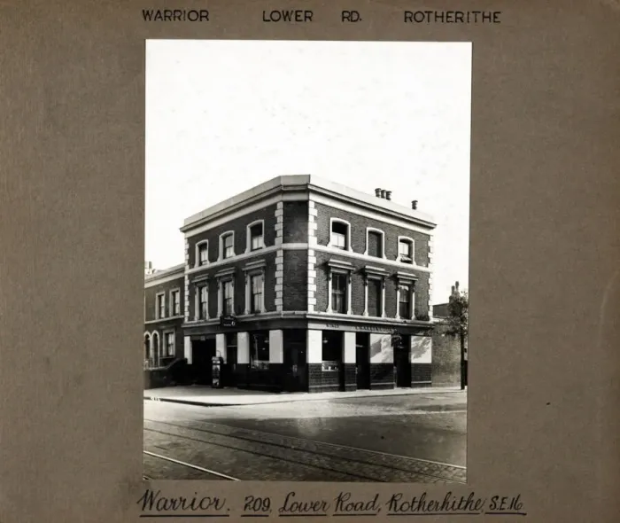 Framed Print : Photograph of Warrior PH, Rotherhithe, London Framed Print : Photograph of Warrior PH, Rotherhithe, London