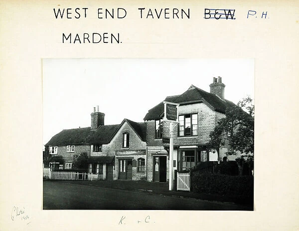 Photograph of West End Tavern, Marden, Kent