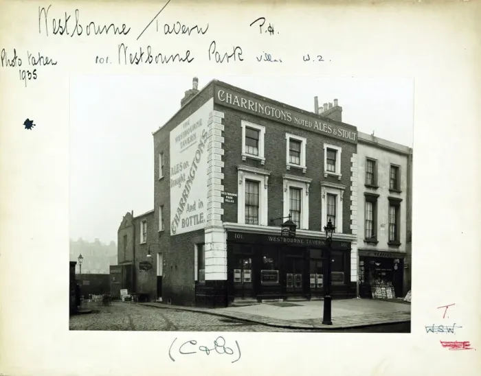 Framed Print : Photograph of Westbourne Tavern, Westbourne Park, London Framed Print : Photograph of Westbourne Tavern, Westbourne Park, London