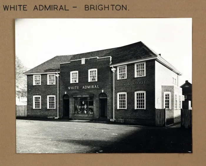 Framed Print : Photograph of White Admiral PH, Brighton, Sussex Framed Print : Photograph of White Admiral PH, Brighton, Sussex