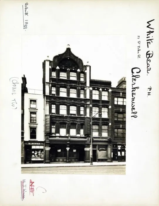 Framed Print : Photograph of White Bear PH, Clerkenwell, London Framed Print : Photograph of White Bear PH, Clerkenwell, London