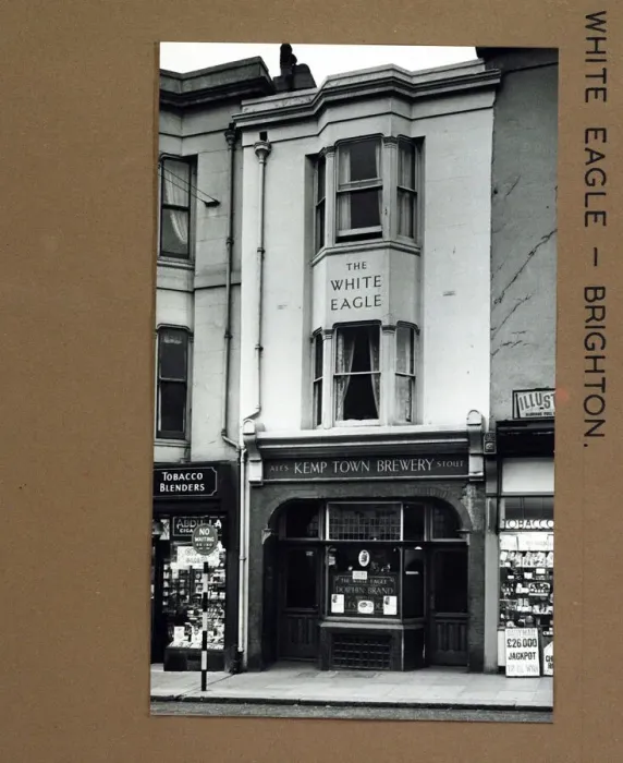Framed Print : Photograph of White Eagle PH, Brighton, Sussex Framed Print : Photograph of White Eagle PH, Brighton, Sussex