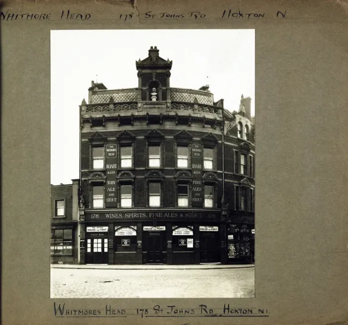 Framed Print : Photograph of Whitmores Head PH, Hoxton, London Framed Print : Photograph of Whitmores Head PH, Hoxton, London