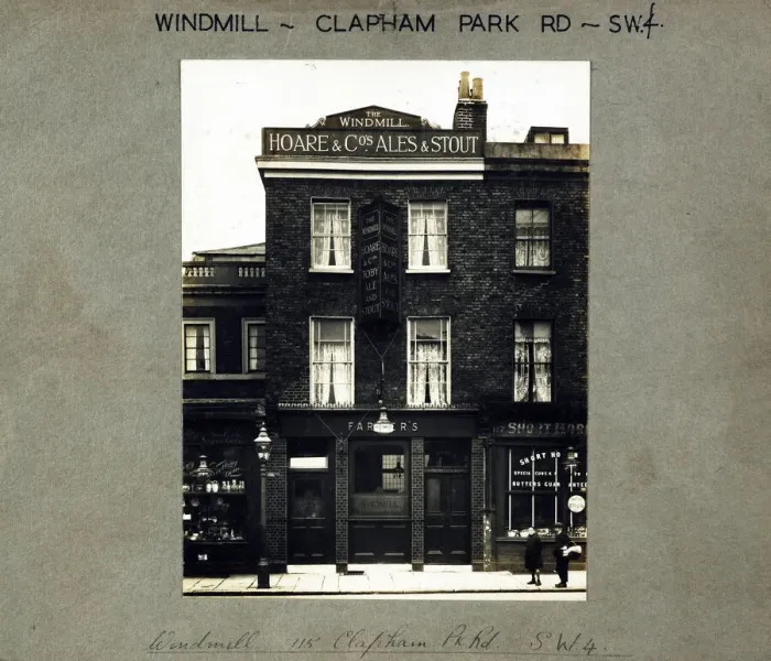 Framed Print : Photograph of Windmill PH, Clapham, London Framed Print : Photograph of Windmill PH, Clapham, London