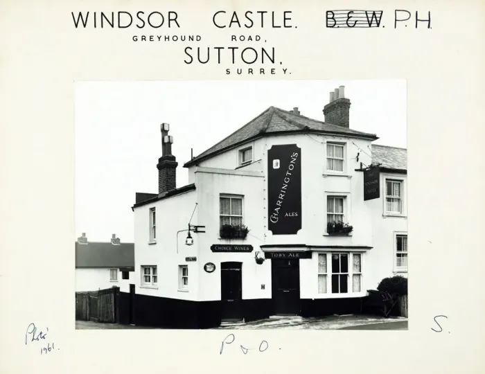 Framed Print : Photograph of Windsor Castle PH, Sutton, Surrey Framed Print : Photograph of Windsor Castle PH, Sutton, Surrey