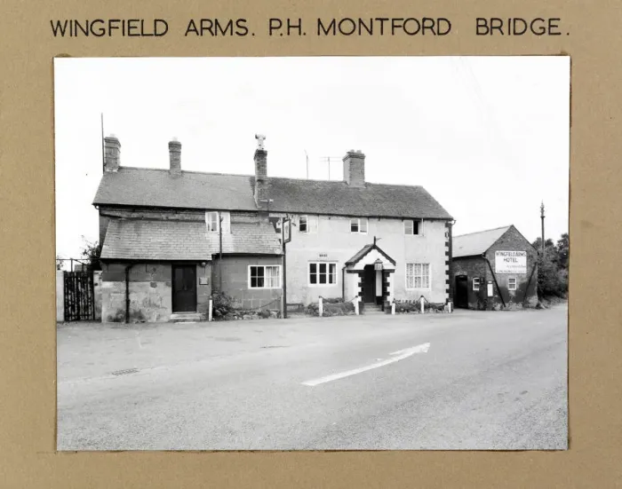 Framed Print : Photograph of Wingfield Arms, Montford Bridge, Shropshire Framed Print : Photograph of Wingfield Arms, Montford Bridge, Shropshire