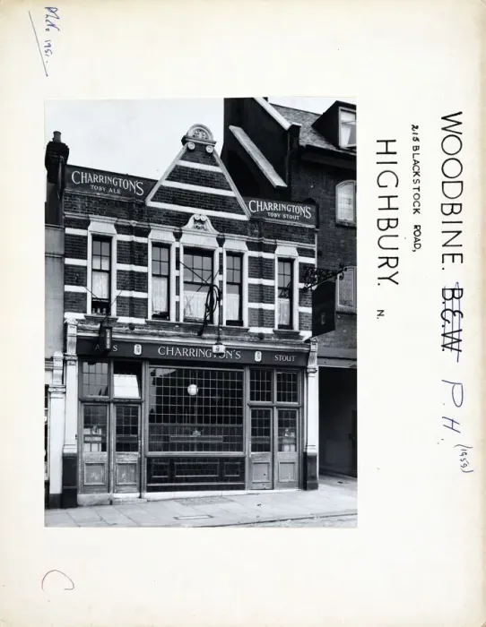 Framed Print : Photograph of Woodbine PH, Highbury, London Framed Print : Photograph of Woodbine PH, Highbury, London