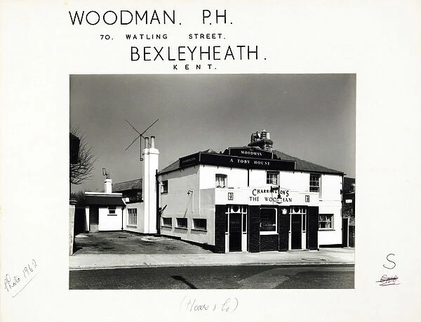 Photograph of Woodman PH, Bexleyheath, Greater London