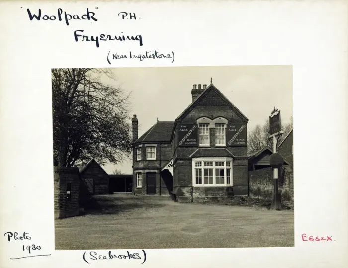 Framed Print : Photograph of Woolpack PH, Fryerning, Essex Framed Print : Photograph of Woolpack PH, Fryerning, Essex