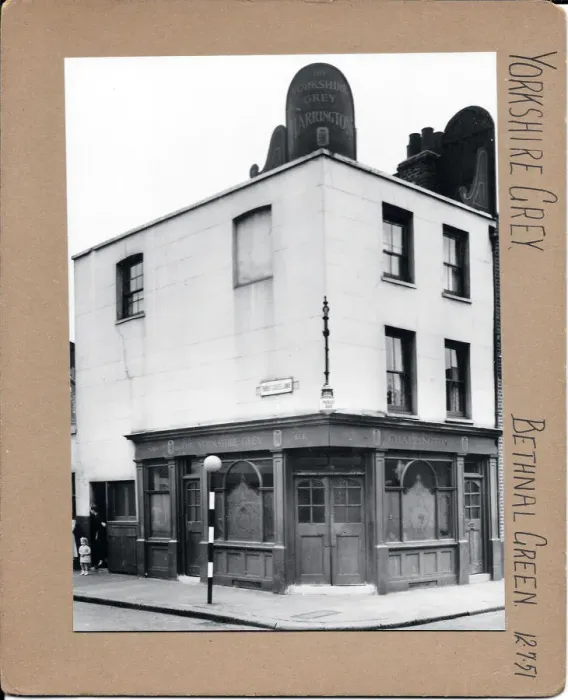 Framed Print : Photograph of Yorkshire Grey PH, Bethnal Green, London Framed Print : Photograph of Yorkshire Grey PH, Bethnal Green, London