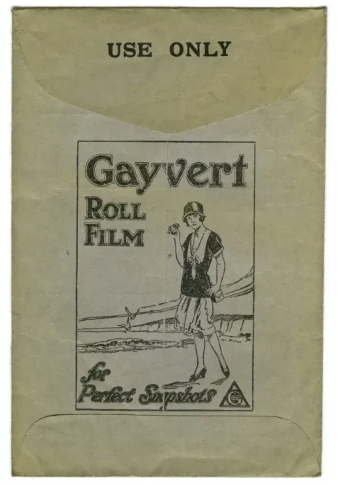 Framed Print : Photographic advertisement on an envelope Framed Print : Photographic advertisement on an envelope
