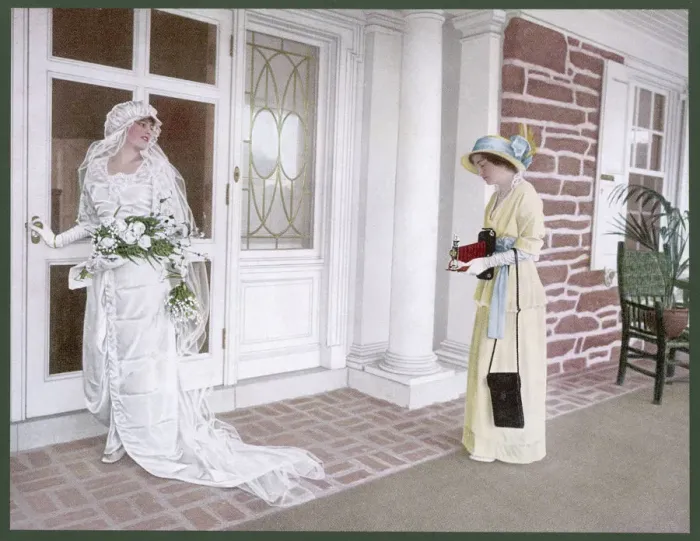 Framed Print : PHOTOGRAPHING BRIDE Framed Print : PHOTOGRAPHING BRIDE