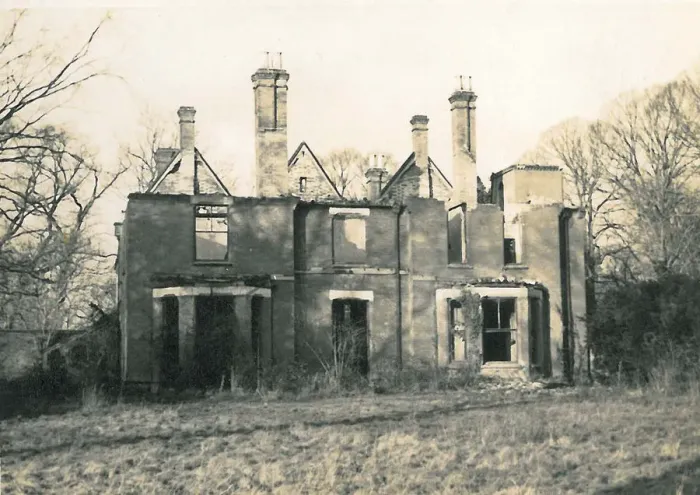 Framed Print : Photographs showing Borley Rectory Framed Print : Photographs showing Borley Rectory