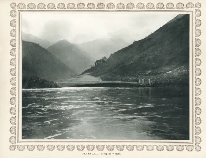 Framed Print : Photogravure, Donald Mennie, The Grandeur of the Gorges Framed Print : Photogravure, Donald Mennie, The Grandeur of the Gorges