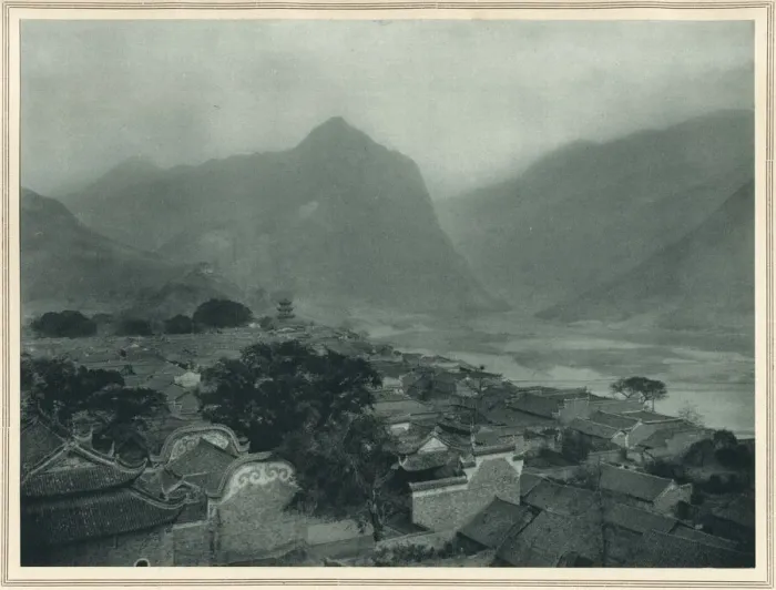 Framed Print : Photogravure, Donald Mennie, The Grandeur of the Gorges Framed Print : Photogravure, Donald Mennie, The Grandeur of the Gorges