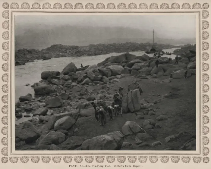 Framed Print : Photogravure, Donald Mennie, The Grandeur of the Gorges Framed Print : Photogravure, Donald Mennie, The Grandeur of the Gorges