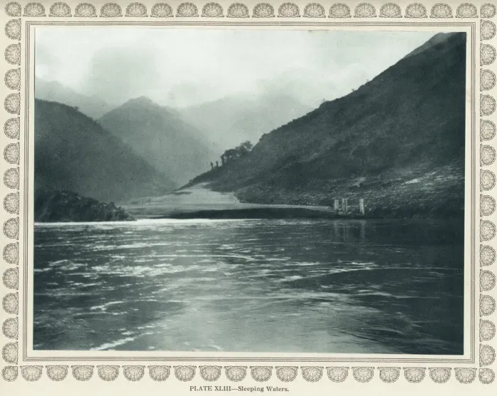 Framed Print : Photogravure, Donald Mennie, The Grandeur of the Gorges Framed Print : Photogravure, Donald Mennie, The Grandeur of the Gorges