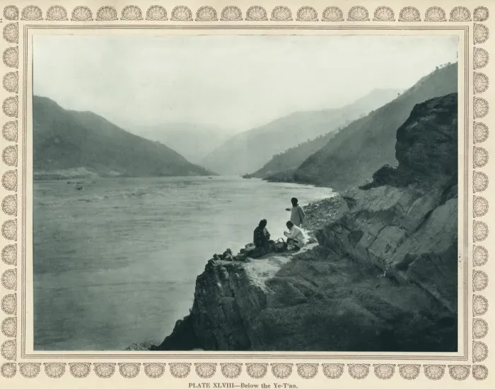 Framed Print : Photogravure, Donald Mennie, The Grandeur of the Gorges Framed Print : Photogravure, Donald Mennie, The Grandeur of the Gorges