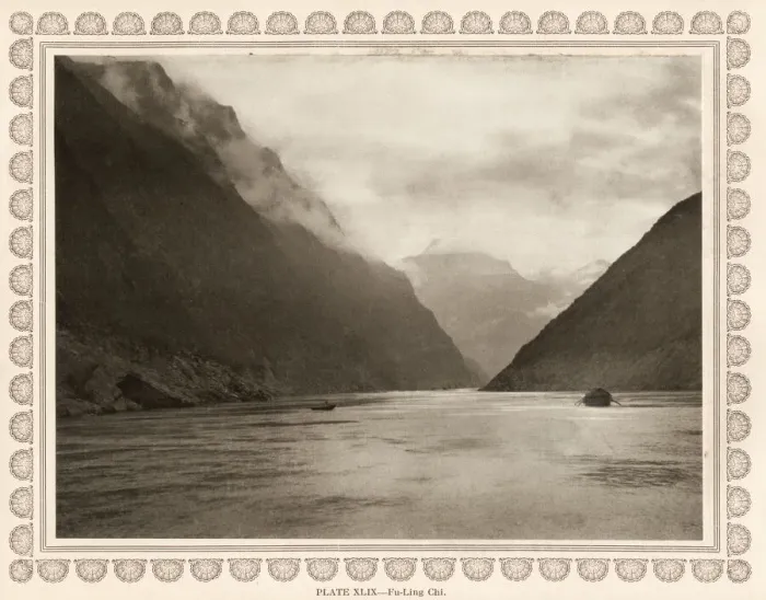 Framed Print : Photogravure, Donald Mennie, The Grandeur of the Gorges Framed Print : Photogravure, Donald Mennie, The Grandeur of the Gorges