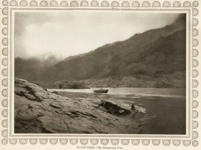 Framed Print : Photogravure, Donald Mennie, The Grandeur of the Gorges Framed Print : Photogravure, Donald Mennie, The Grandeur of the Gorges