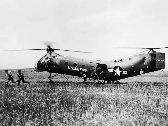 Framed Print : Piasecki H-21B CH-21B Work Horse Model 44 Framed Print : Piasecki H-21B CH-21B Work Horse Model 44