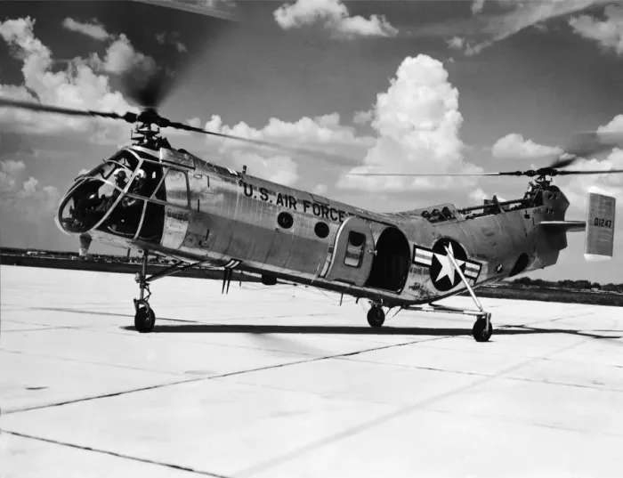 Framed Print : Piasecki YH-21 Work Horse prototype Framed Print : Piasecki YH-21 Work Horse prototype