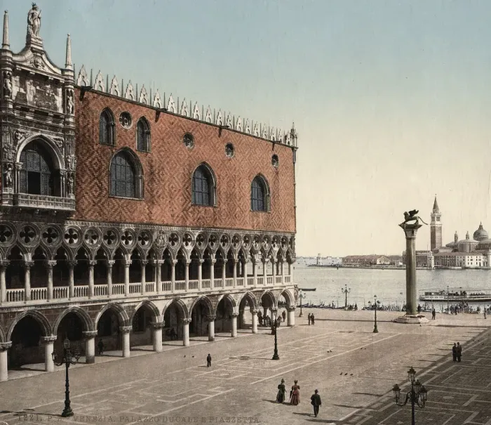 Framed Print : Piazetta and Doges Palace, Venice, Italy Framed Print : Piazetta and Doges Palace, Venice, Italy