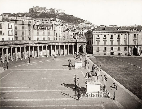 Piazza del Plebiscito Naples, Italy